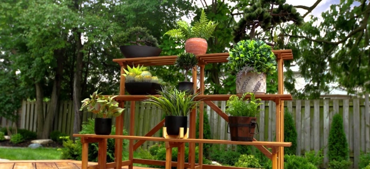 3 tier plant stand