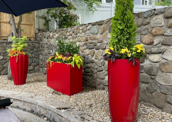 large plant containers