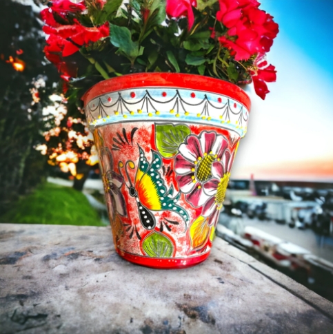 mexican flower pots