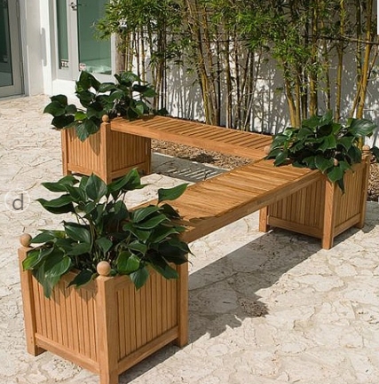 planters with drainage