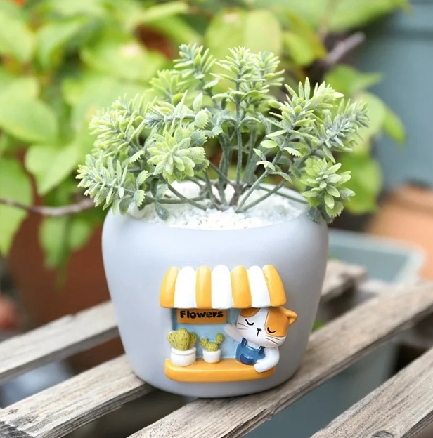 ceramic self watering pots