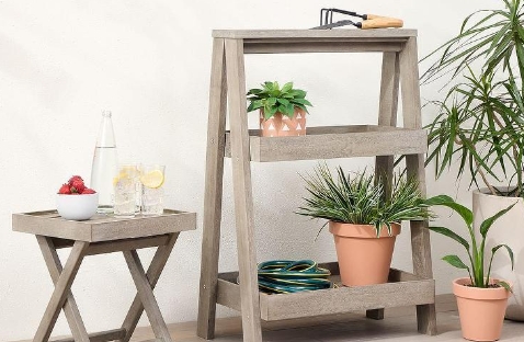 small plant table