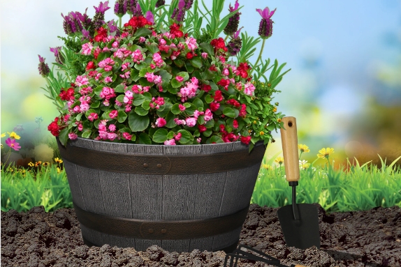 lowes plant pots