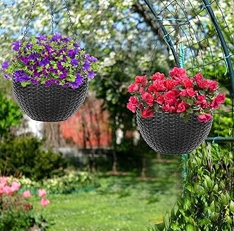 large hanging baskets for plants