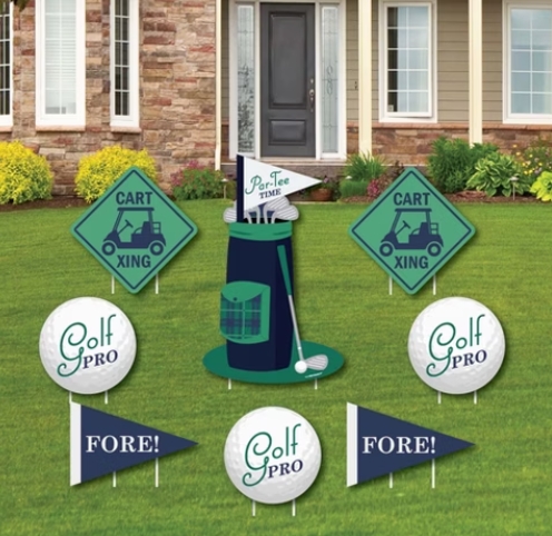 Golf Themed Outdoor DéCor