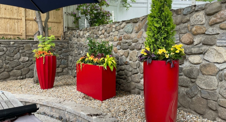 outdoor plant containers