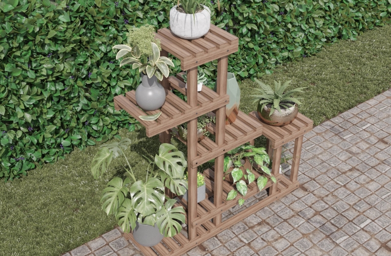 6 tier plant stand